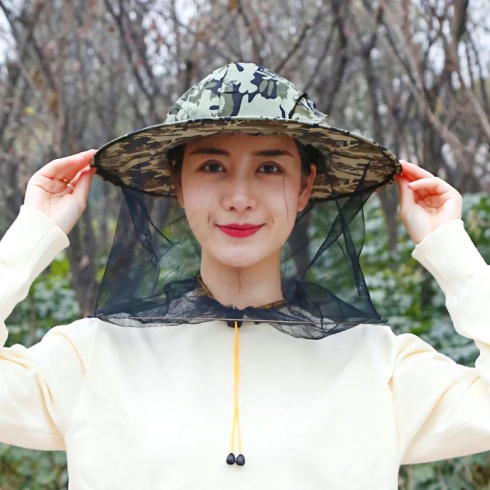 Agriculture Farming Hats - Topi untuk Peternakan Lebah dengan Jaring