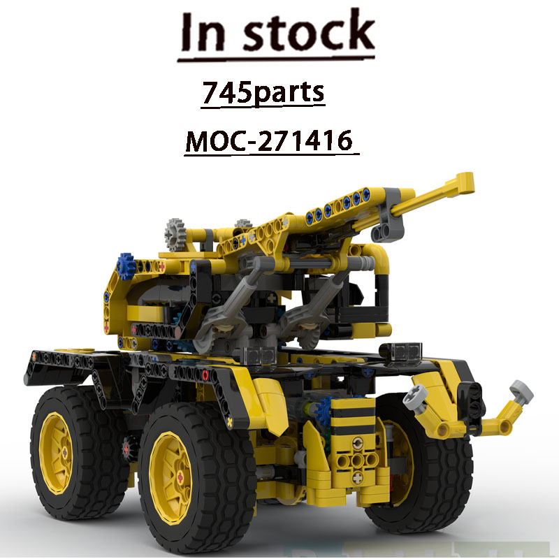 Agriculture Farming Education - MOC-271416 Set Blok Bangunan Derek Pertanian
