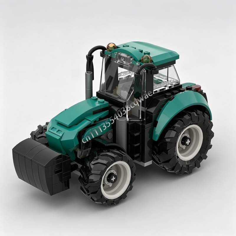 Agriculture Farming Education - 238PCS Traktor Ballast Kendaraan Pertanian MOC