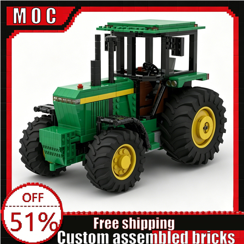 Agriculture Farming Education - 1048 PCS Mainan Blok Bangunan Model