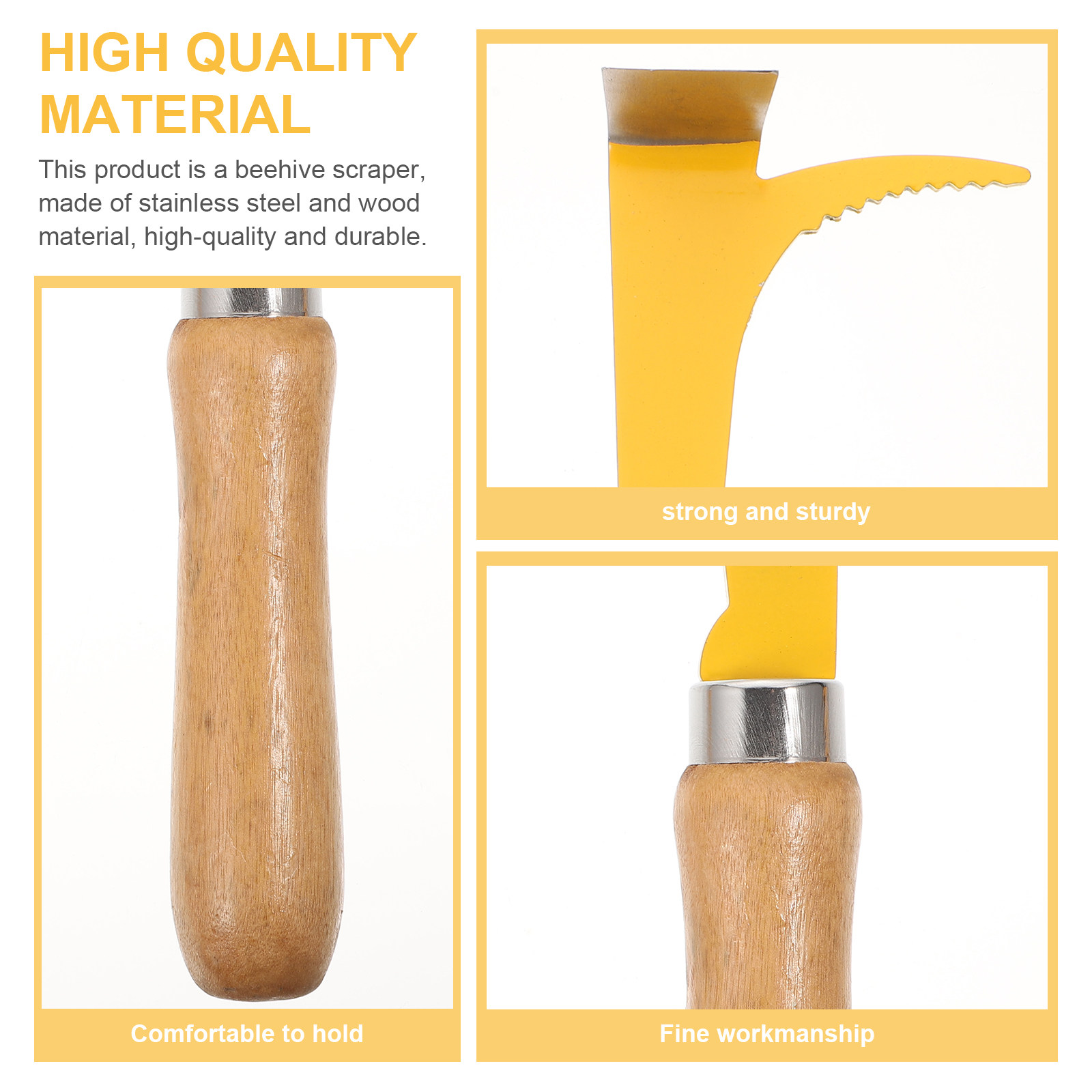 2 buah alat pengikis sarang le - Beehive Frame Wax ulasan dan harga
