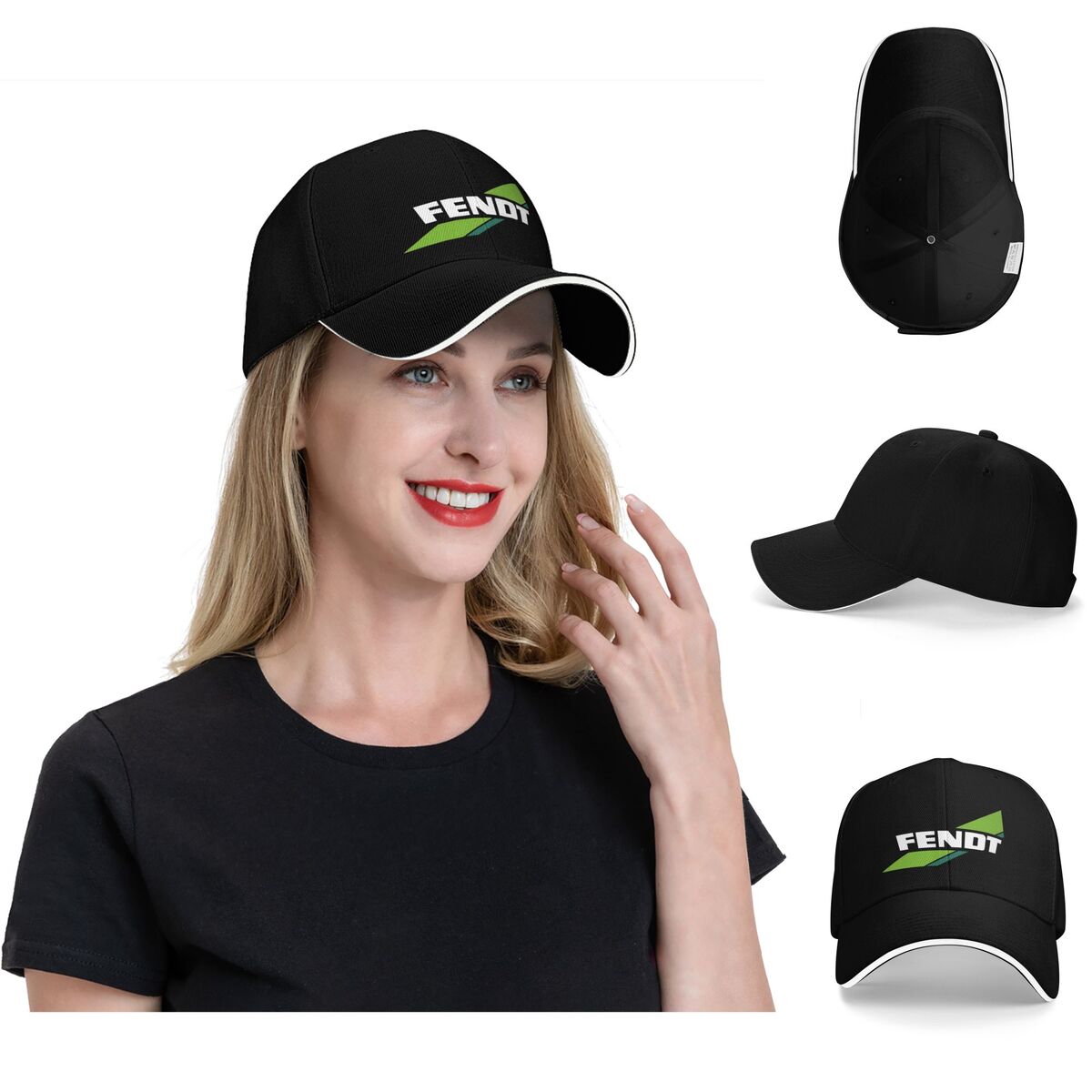 Topi Bisbol Logo Fendt Pertani - Agriculture Farming Hats ulasan dan harga