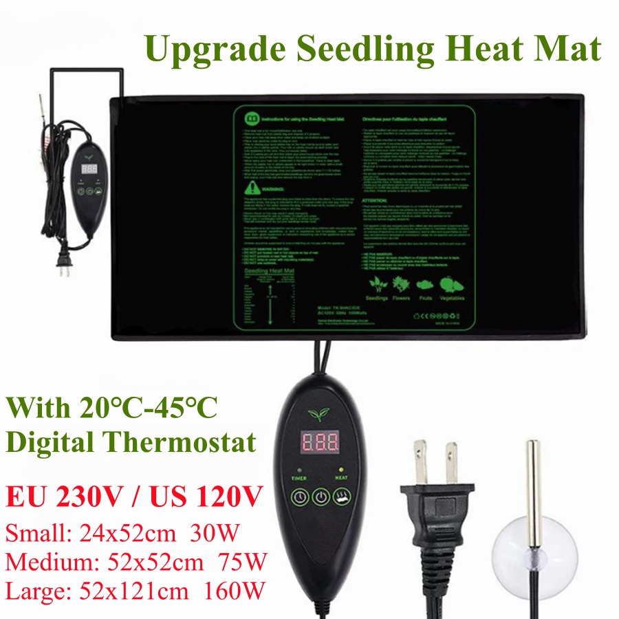 Bantalan panas tahan air alas  - Seedling Heat Mat ulasan dan harga