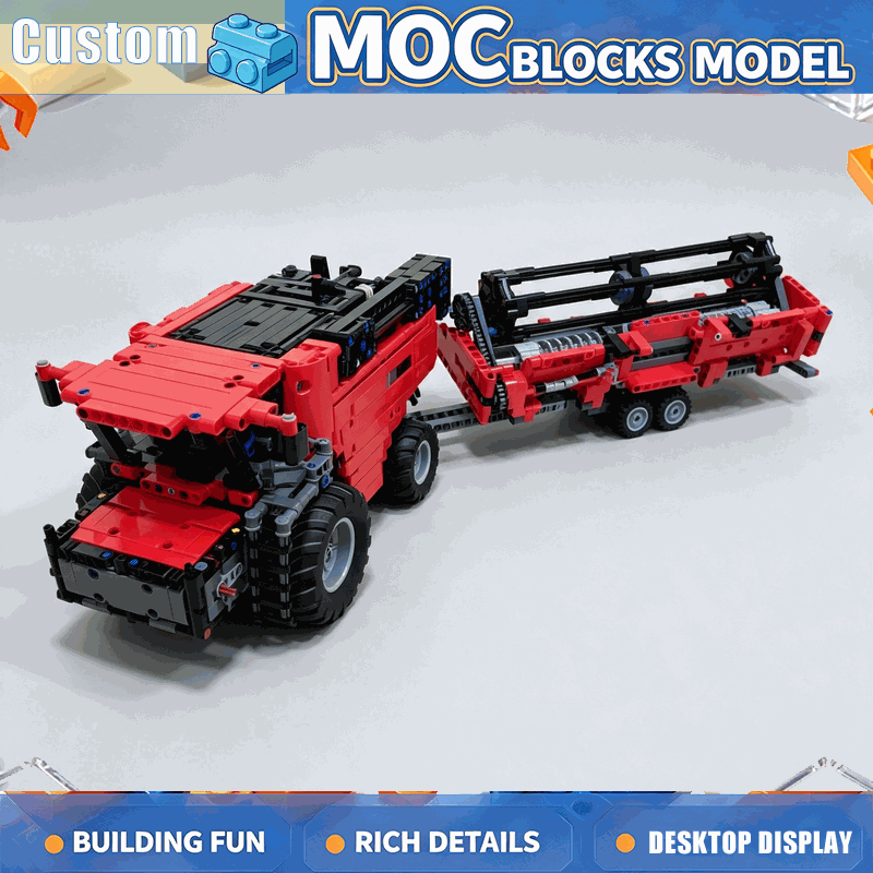1955PCS Blok Bangunan Mesin Pa - Agriculture Farming Education ulasan dan harga