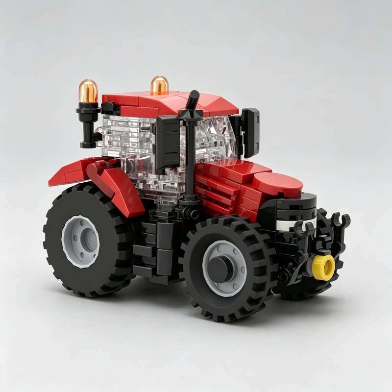 186PCS Blok Bangunan Traktor P - Agriculture Farming Education ulasan dan harga