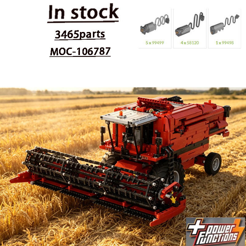 Blok Bangunan MOC-106787 Mesin - Agriculture Farming Education ulasan dan harga