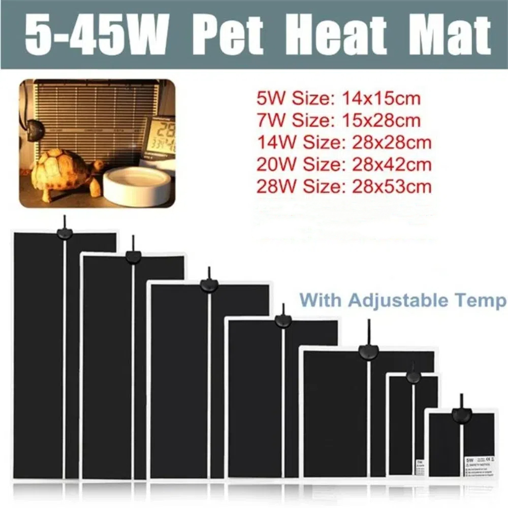 Alas Pemanas Bibit 5~28W Anti- - Seedling Heat Mat ulasan dan harga
